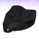 thumbnail image 3 of BRIGHTFUFU Funda para motocicleta, lona impermeable, bolsa portátil para protección solar contra el óxido (negro, XL, con orificio para cerradura), 3 of 7