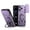 Purple, variant on For iPhone 16 Case, Military Grade Heavy Duty Shockproof Cover with Slide Camera Lens Protection 360° Rotatable Ring Magnetic Kickstand, Rugged PC & TPU Dual Layer Bumper,Purple