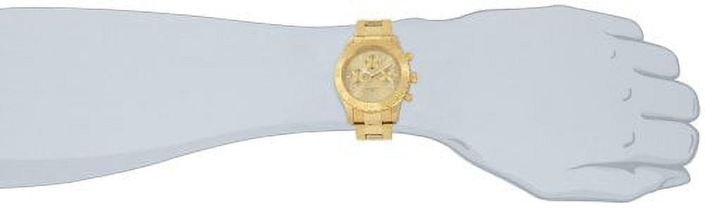 Invicta Men's 1279 II Collection Chronograph 18k Gold IP Stainless Steel Watch
