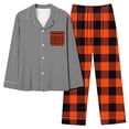 thumbnail image 1 of TJAZFJPA Ensemble de Pyjama Noir Ensemble Imprimé pour Femmes Pyjamas Confortables pour Pyjamas Festifs pour Femmes Ensemble Jeans de Pyjama Doux et Confortables pour Femmes, 1 of 4
