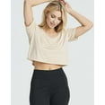 thumbnail image 2 of Real Essentials 5 Pack: Women's Dry-Fit Short Sleeve V-Neck Crop Top Boxy Athletic Tee, 2 of 6