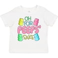 thumbnail image 3 of Inktastic Oh for Peeps' Sake Easter Bunnies Boys or Girls Toddler T-Shirt, 3 of 5