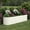 Beige, variant on Aoile Raised Garden Bed Outdoor, 4x8x1.5 Ft Large Metal Planter Box for Vegetables, Fruits, Flower, Green