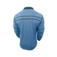 thumbnail image 3 of Dagugfen Mens Shirts Button Lapel V Neck Long Sleeve Fitted Work Casual Office Tee Shirts with Pocket, 3 of 6