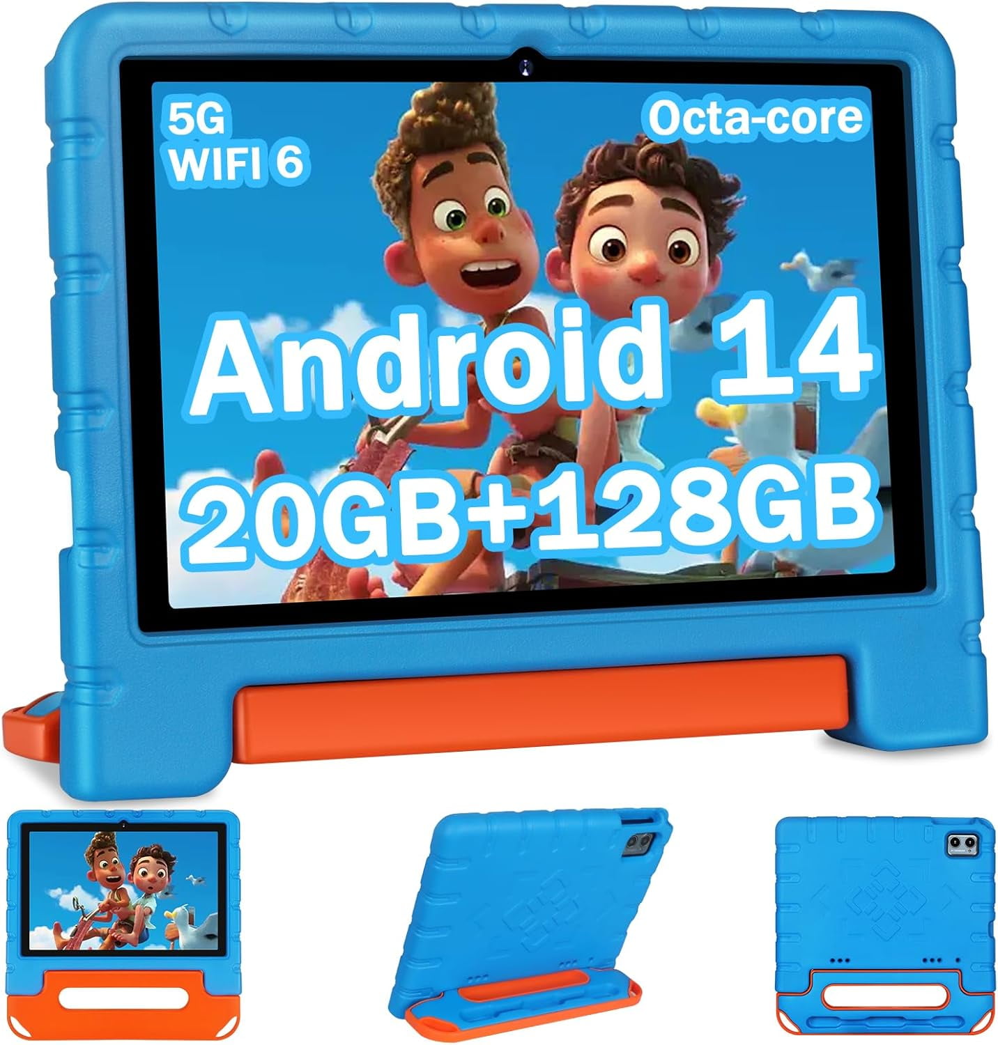 ZIOVO Tablet 10 Pollici Android 13 Tablet, 12GB RAM 128GB ROM(TF 1TB), 5G WiFi T