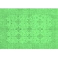 thumbnail image 1 of Ahgly Company Indoor Rectangle Abstract Emerald Green Modern Area Rugs, 6' x 9', 1 of 4