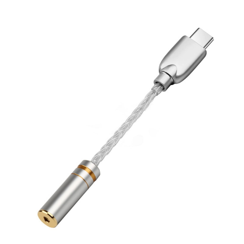 USB Type C to 3.5mm/2.5mm/4.4mm Sound Interfaces ALC5686 HiFi Headphone Amplifiers Digital Decoding Earphone Converter