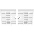 thumbnail image 3 of 28"W x 18 5/8"H x 2"ID x 9 3/4"C x 1"P Beaux Architectural Grade PVC Contemporary Ceiling Medallion, Two Piece, 3 of 7