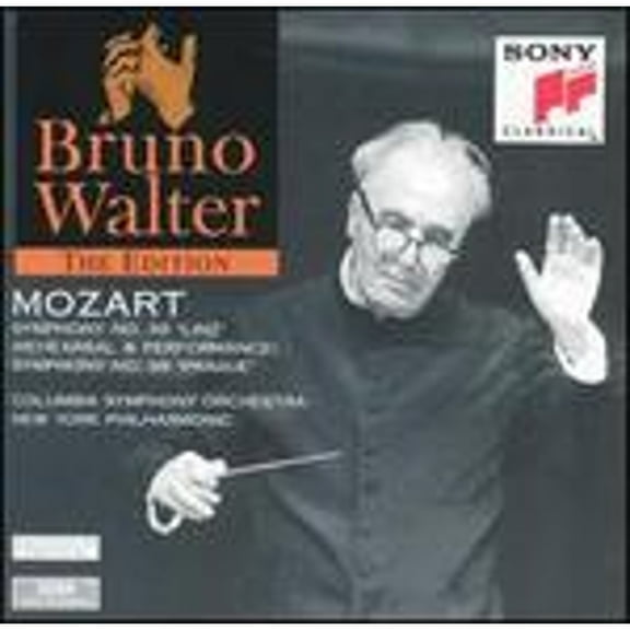 Mozart: Symphony No. 36 "Linz"; Symphony No. 38 "Prague" (CD) by Bruno Walter (conductor)