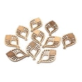 thumbnail image 4 of Pendant,10Pcs Wood Earring Pendant Jewelry Making Pendant Wood Earring Pendant Smart Functionality, 4 of 14