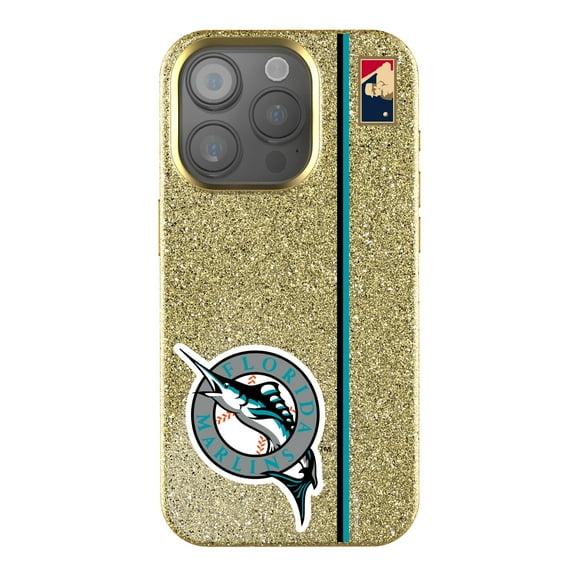 Keyscaper Florida Marlins Cooperstown Collection iPhone Bling Case