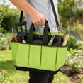 thumbnail image 3 of Garden Outdoor Tool Bag with Adjustable Shoulder Strap and Large Capacity Standable Organizer for Indoor and Outdoor Use Ideal for Electricians and Contractors, 3 of 6