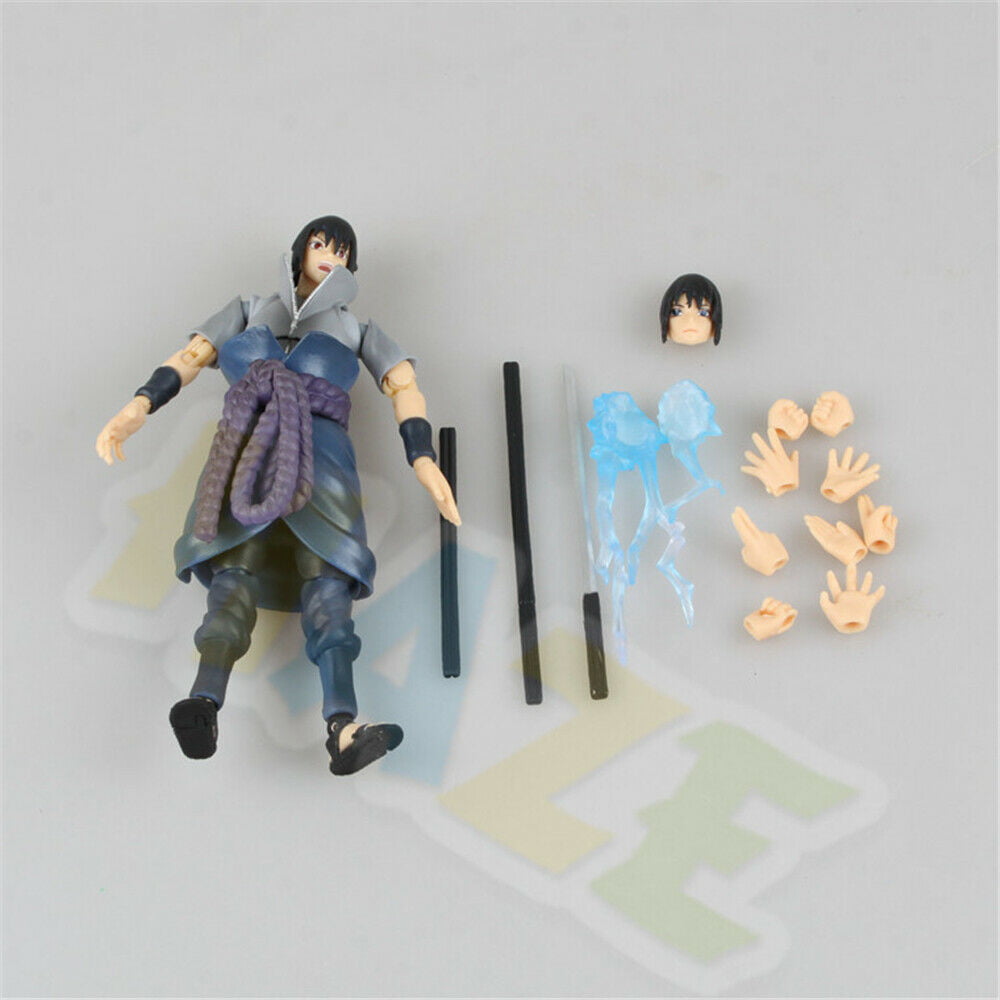 Anime Naruto Uchiha Sasuke PVC Aktion Figur Modell Spielzeug 14cm Neu 