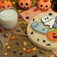 thumbnail image 3 of Decoración Halloween Confeti Telas Araña Brujas Calabaza Murciélagos Arañas Confeti Jadeshay  A, 3 of 7