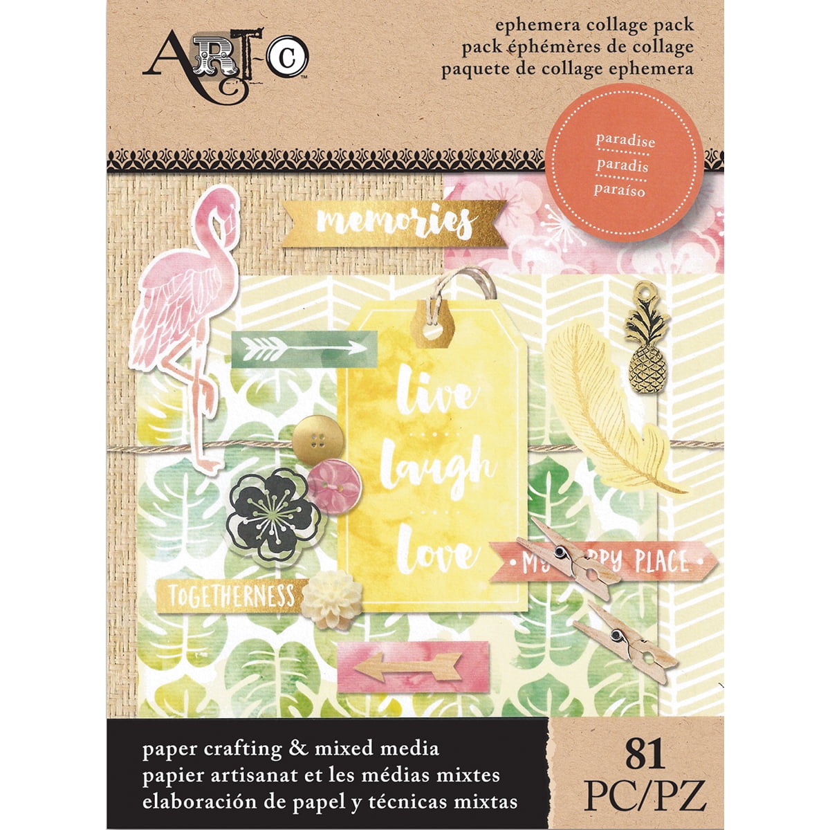 ATC COLLAGE PK TROP - FRENCH