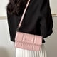 thumbnail image 5 of Bolsa de mano cuadrado para mujer, bandolera a cuadros de moda bordada ondulada para regalo Hugtrwg Para Estrenar, 5 of 9