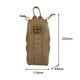 thumbnail image 3 of Bolsa Molle Bolsa EDC de nailon para botiquín de primeros auxilios, bolsa de herramientas de caza para escalada (marrón), 3 of 7