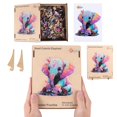 thumbnail image 4 of Rompecabezas de Madera Elefante Bebé MEATRN 199 Piezas 28x29 cm, 4 of 9