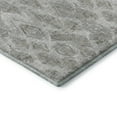 thumbnail image 4 of Addison Rugs Mayfield Washable Traditional Diamond Silver Rectangle Rug, 8' x 10', 4 of 6