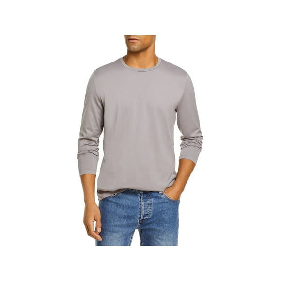THE MENS STORE T-Shirt Gris en Coton Pima pour Homme XL