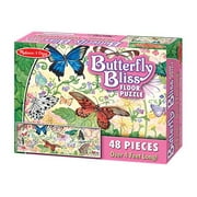 Melissa & Doug - Butterfly Bliss Floor Puzzle - floor jigsaw puzzle - 48 pieces