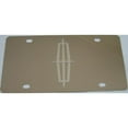 thumbnail image 1 of Lincoln Plaque d'Immatriculation en Acier Inoxydable avec Logo Argenté, 1 of 2