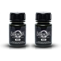 MUSOU BLACK, World Blackest Acrylic Paint, 100ml x 2 Pack, 3.38 Fl Oz (Pack of 2)