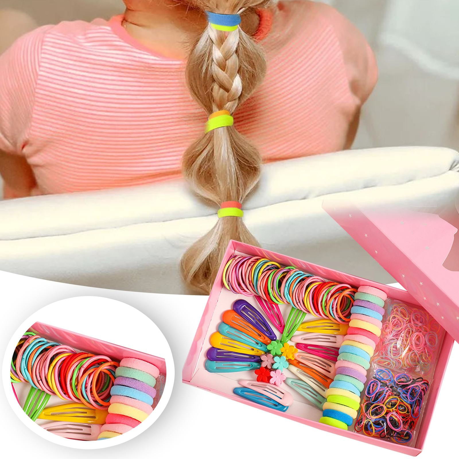 200x Mix Color Headwear Hair Accessories Hair Rope Rubber Band for Girls  Women - AliExpress