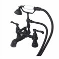 thumbnail image 3 of Kingston Brass English Leg Tub Filler With Hand ShowerSn, 3 of 3