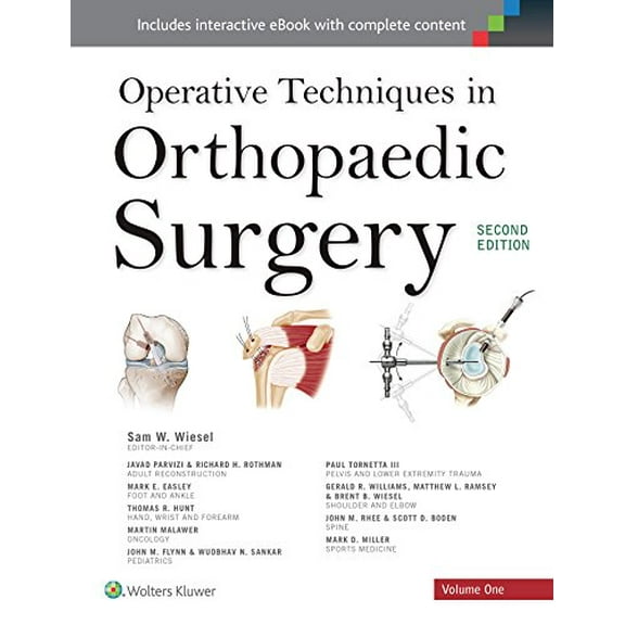 Pre-Owned Operative Techniques in Orthopaedic Surgery (Four Volume Set)