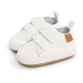 thumbnail image 4 of WILLFUN Unisex Baby Boys Girls High-Top Ankle Sneakers Toddler Soft Rubber Sole Infant Crib Shoes(White, 12-18 Months Infant), 4 of 5