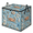 Multicolor 1, variant on CURLYOOT Ocean Crab Clothes Storage Bag, Large Blanket Storage Container with Handle Zippers, Starfish Crab Seashell Foldable Closet Organizer for Blanket, Comforter, Pillow, Bedding