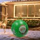 thumbnail image 1 of Bola Inflable De Navidad Bolas de juguete navideñas de 60 cm con luces LED, bolas iluminadas grandes, decoraciones para árboles de Navidad, 1 of 8