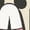 Off White, variant on Mens Mickey & Friends Cute Dad Letters T Shirt