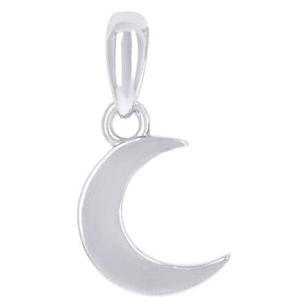 925 Sterling Silver Unisex Moon Celestial Charm Pendant for Men Women