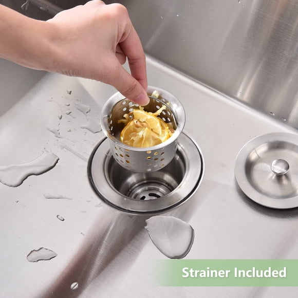 Kojooin Stainless Steel 304 Undermount Kitchen Sink for Contemporary Kitchens