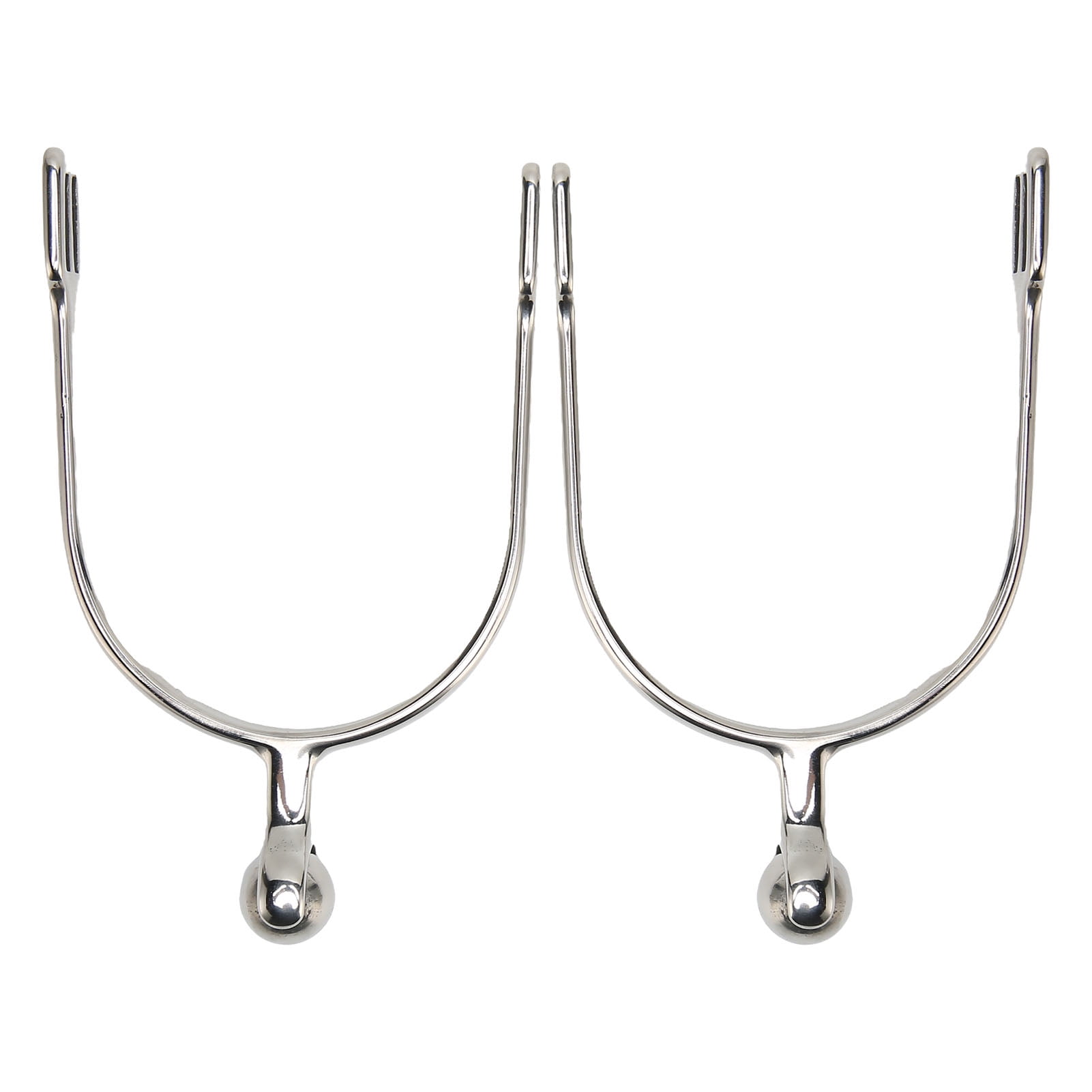 Horse Spurs, Rustproof Stainless Steel Portable Horse Riding Spurs ...