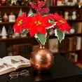thumbnail image 5 of YingYouFu Christmas Pinecone Simulation Flower Bouquet with Red Berries and Artificial Pine Needles for Home Arrangement Decorative Flowers, 5 of 6