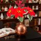 thumbnail image 5 of Ramo de Flores Artificiales de Piñas Navideñas con Asa de Flores Rojas Grandes, Agujas de Pino Artificiales, Arreglos para El Hogar, Flores Decorativas, 5 of 6