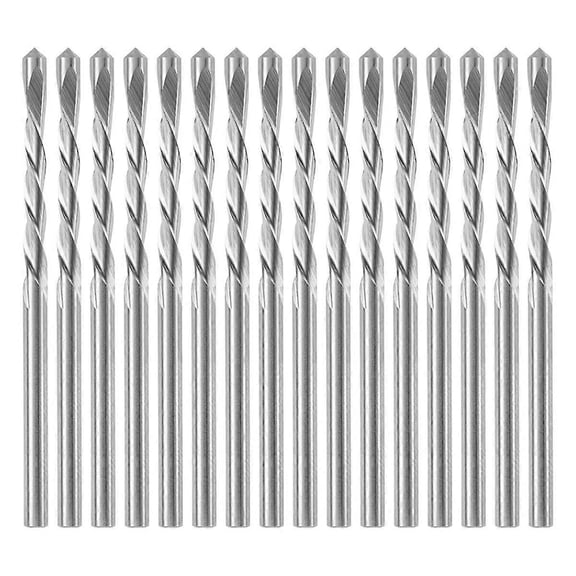 GP16 1/8Inch Drywall Pilot Point Cutting Drill Bit (16 Pack), Cutting Drywall, Suitable for Rotary Zipper Spiral Saws