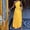 Yellow, variant on Dolkfu Cowl Neck Summer&Fall dresses for Women Black Sleeveless Irregular High Low Hem Maxi Fit & Flare Dresses Casual Solid Black,S