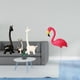 thumbnail image 2 of Estatua de cerámica de jirafa, centro de mesa moderno para escritorio, oficina, estantería, decoración de dormitorio, figura de pájaro, adorno de jard, 2 of 8