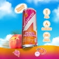 thumbnail image 5 of Accelerator Energy Drink, Peach Paradise 12 fl oz can (12 pack), Zero Sugar, Sustained Energy from 100% Natural Caffeine (200mg from Green Coffee Bean & Green Tea extract), 5 of 6