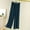 Army Green, variant on Pajama Sets for Women Summer Solid Color Breathable Pajama Pant Leisure Loose Fit Wide-Leg Sleepwear Summer Pajamas