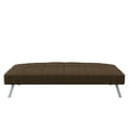 thumbnail image 5 of Serta Chelsea Modern Futon, Brown Fabric, 5 of 16