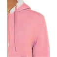 thumbnail image 3 of Time and Tru Women's and Plus faux shearling-Lined Sport Hoodie, 3 of 5