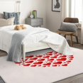 thumbnail image 4 of Heart Area Rugs for Bedroom Living Room - 3x5 ft - Couple Carpet for Home Decor - Heart Patterned Decorative Indoor Small Rug - Washable & Soft & Non Slip & Low Pile (ZF&7522), 4 of 7