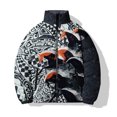 thumbnail image 3 of Abrigo de invierno para hombre, chaqueta holgada y cálida, chaqueta de algodón con estampado de vaca y caballo, ropa de calle Harajuku, ropa para hombre, chaquetas, abrigos, 3 of 5