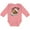 Mauve, variant on Inktastic Football - Like a Girl Girls Long Sleeve Baby Bodysuit