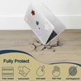 thumbnail image 4 of Sparkly Cover for MacBook Pro 15 inch Case 2015 2014 2013 2012 A1398 Retina Display,Plastic Hard Shell Case Laptop Cover for MacBook Pro 15.4",Furry Star, 4 of 7